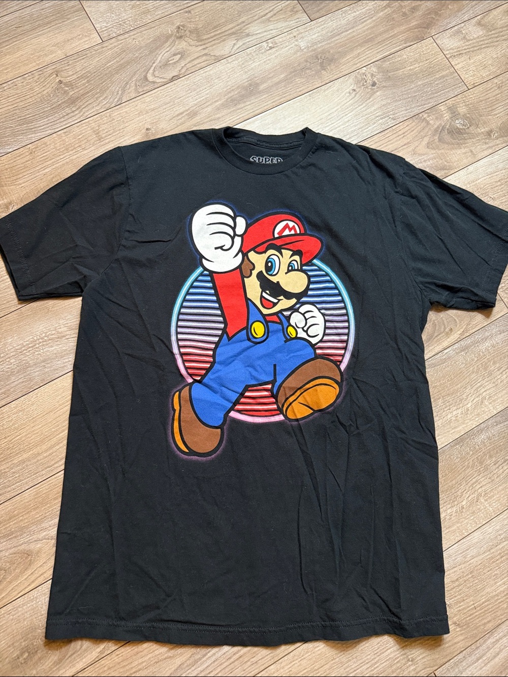 Nintendo Super Mario Tee - Black, Red, Blue